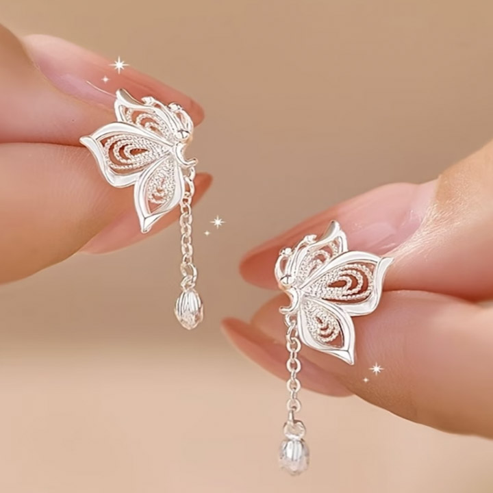 Pendientes mariposas