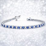 Pulsera circones azules y blancos - Imagen 2