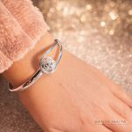 Conjunto Rosa armonia  Plata 925 - Imagen 3