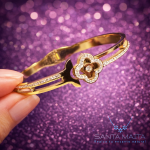 Brazalete  flor de luz - Imagen 2