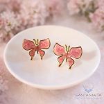 Pendientes Alas de Rosa - Imagen 2