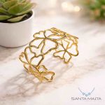 Brazalete Floralis Dorado - Imagen 2